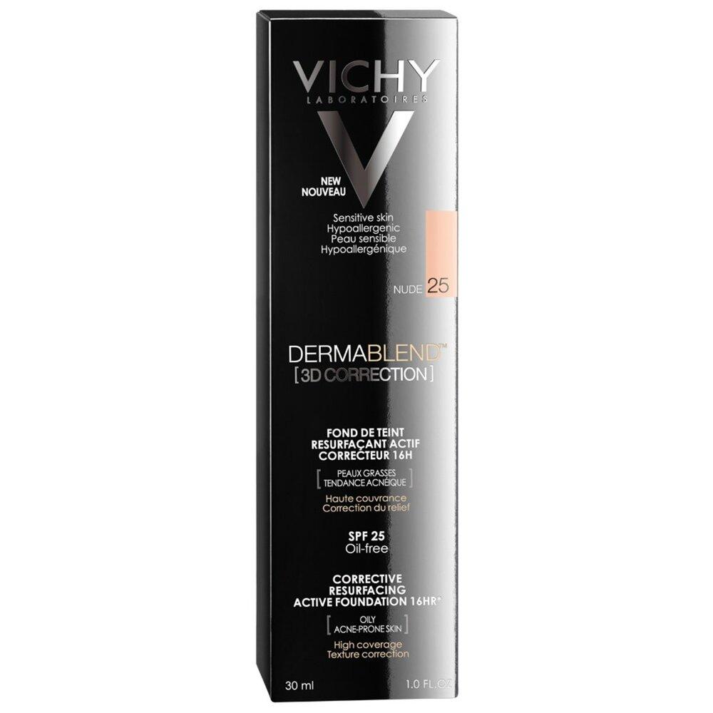 Vichy Dermablend 3D Correction 16 H Nº25 Nude De 30 Ml