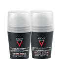 Vichy Homme Deodorant Anti-Transpirant Roll-On 48h 50ml 1+1