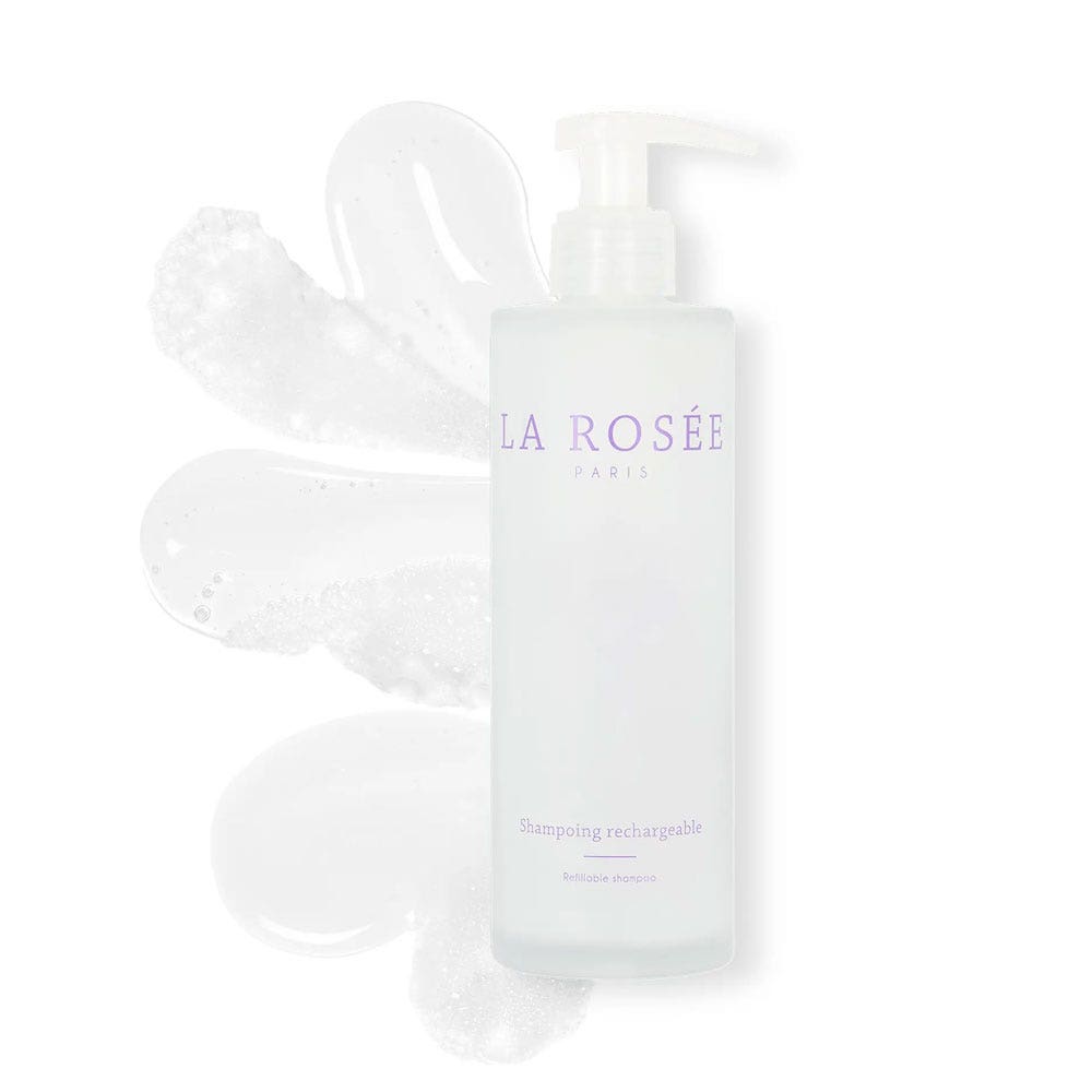 La Rosée Flacon De Shampoing En Verre 200ml