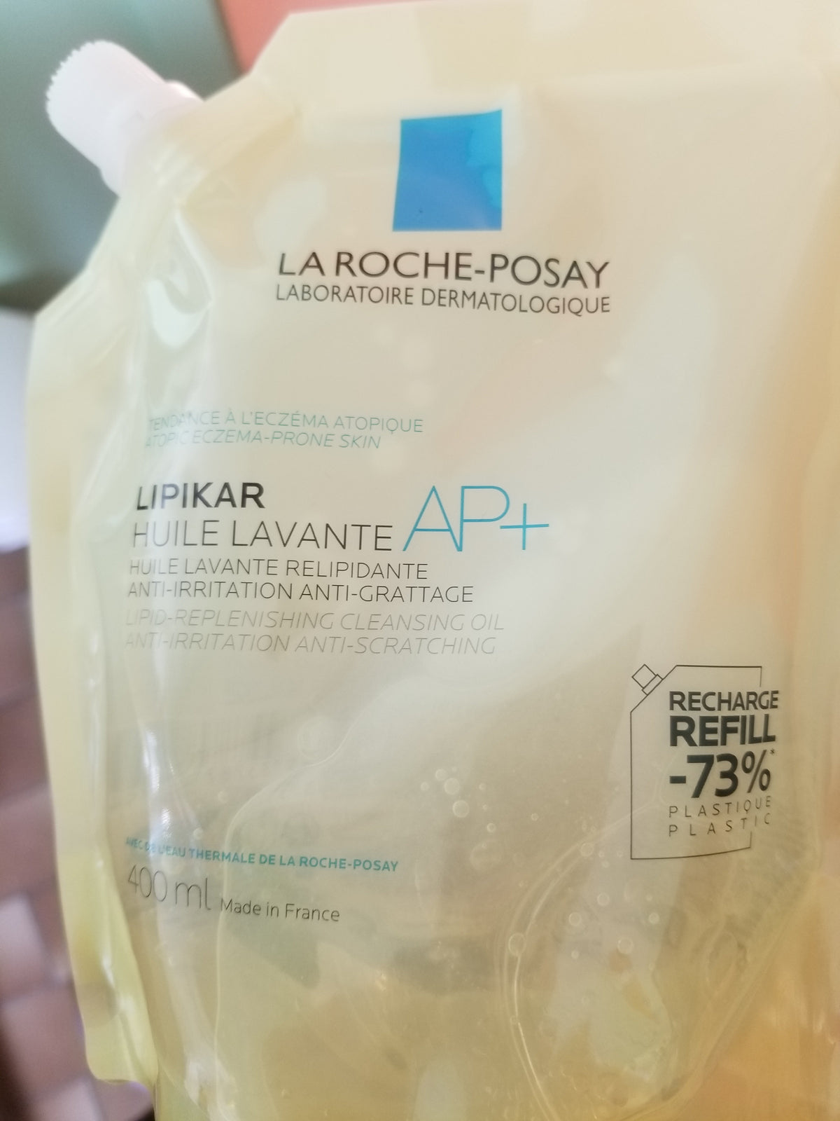 La Roche Posay Roche-Posay Lipikar Huile Lavante AP+ Eco-Recarga 400ml (2)