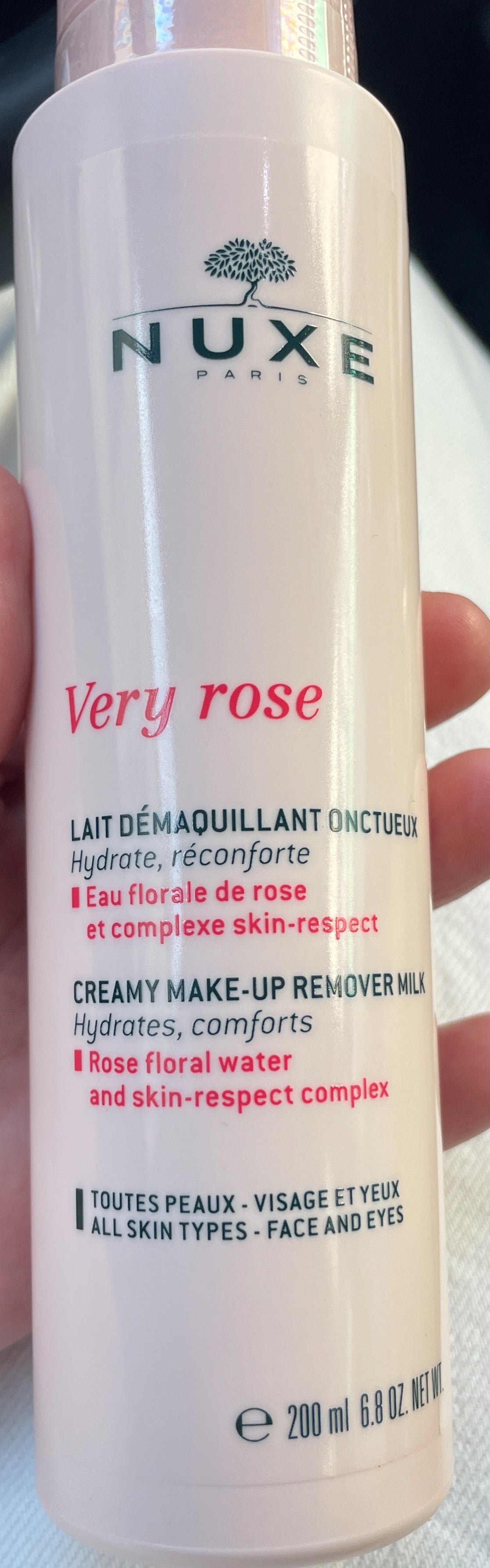 Nuxe Very Rose Creamy Cleansing Milk 200 Ml (2)