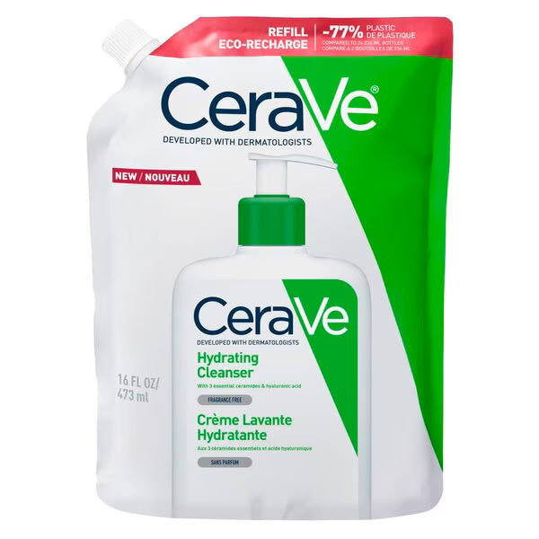 CeraVe Hydraterende Reinigingscrème Navulling (2)