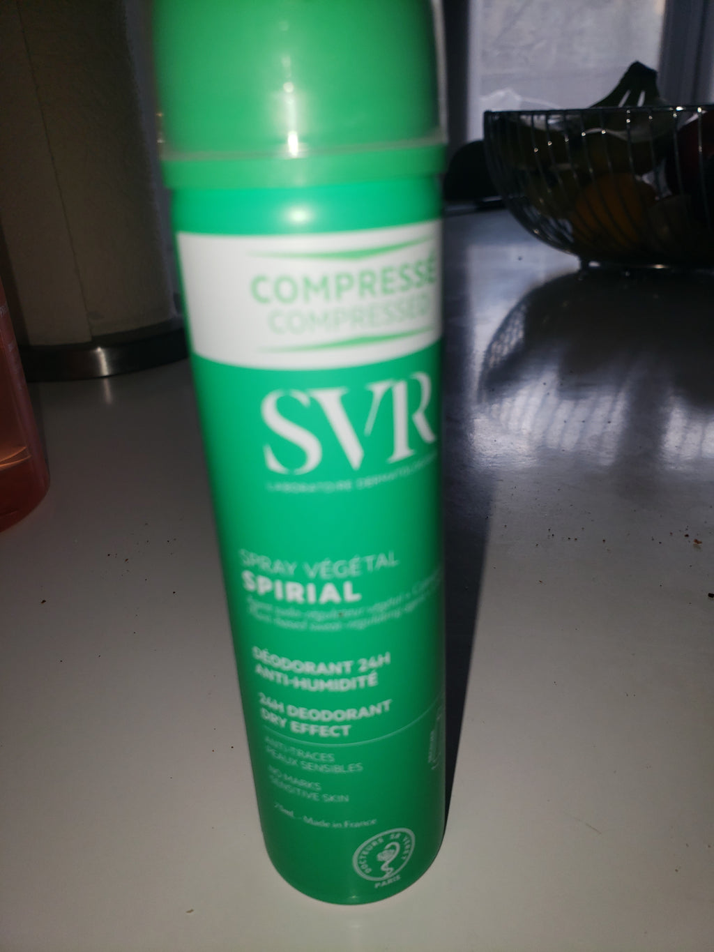 SVR Spirial Vegetal Deodorant Antiperspirant Spray, 75 Ml (2)