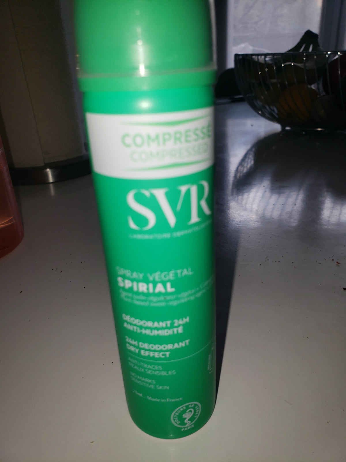 SVR Spirial Vegetal Deodorant Antiperspirant Spray, 75 Ml (2)