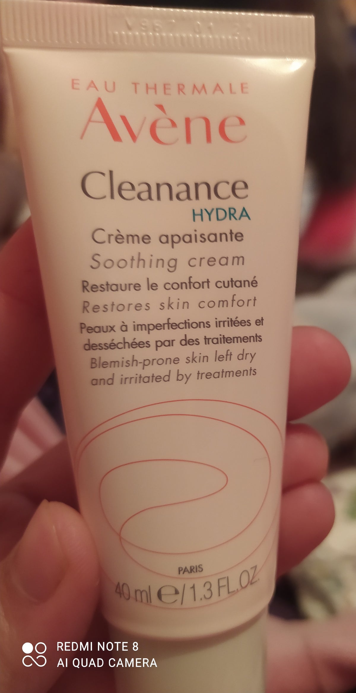 Avene Cleanance Hydra Soothing Cream 40ml/1.3oz For Sensitive And Acne-prone Skin (2)