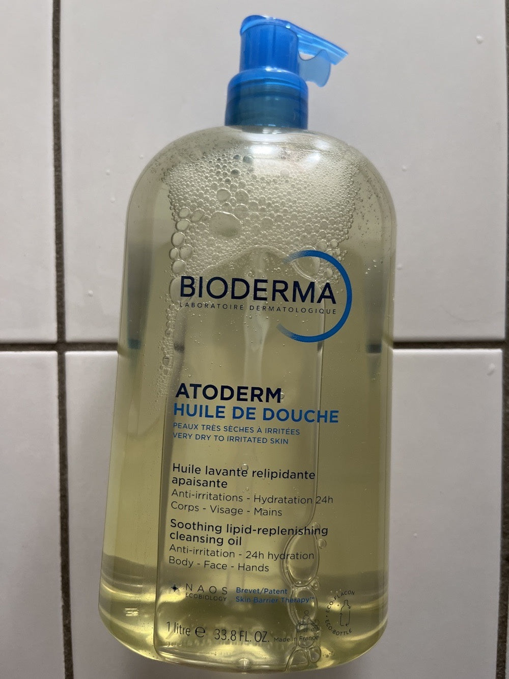 Bioderma Atoderm Ultra-Nourishing Cleansing Shower Oil 1L (2)