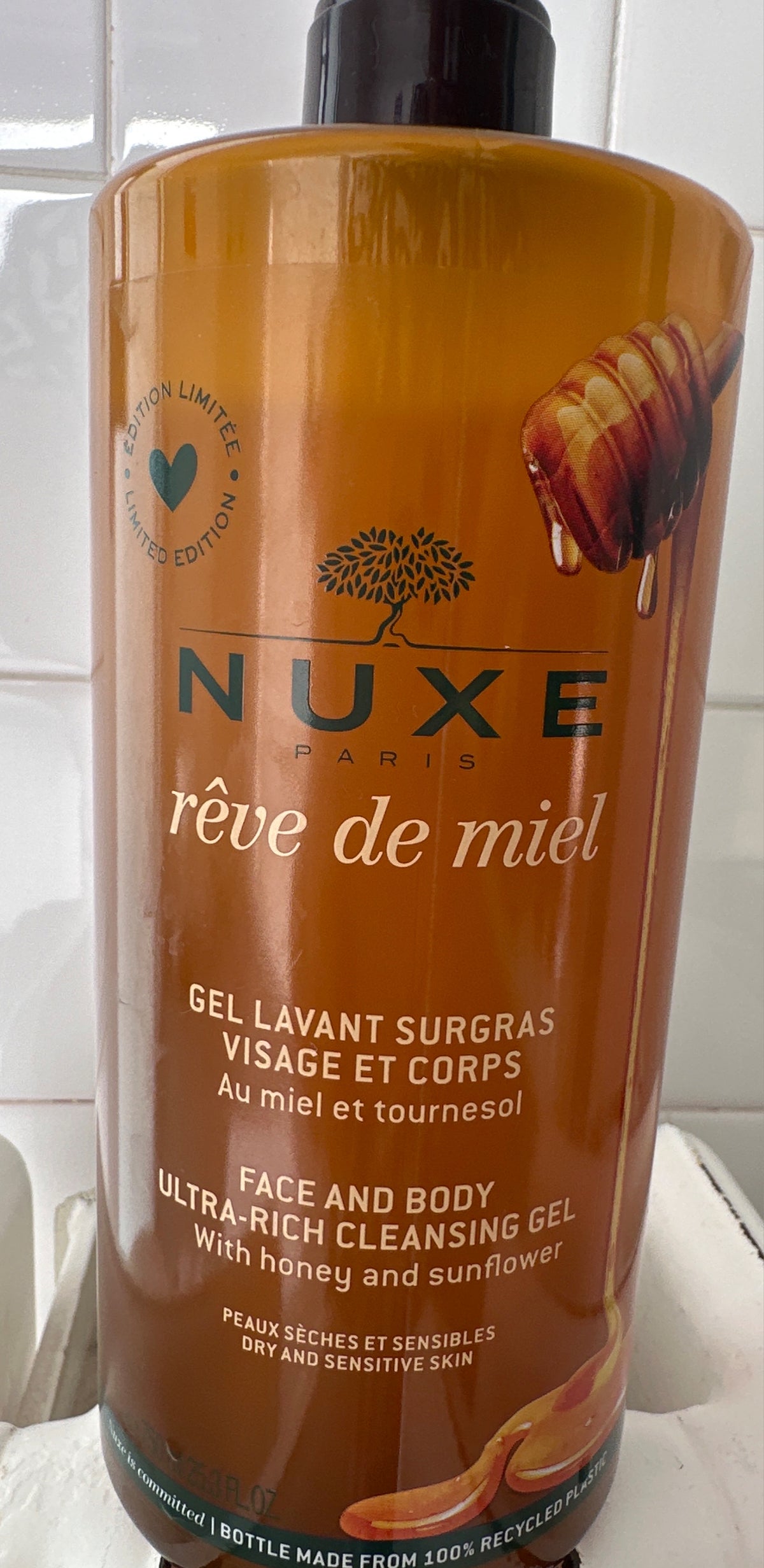 Nuxe Reve De Miel Gel Lavant Surgras Visage Et Corps 750 Ml (2)