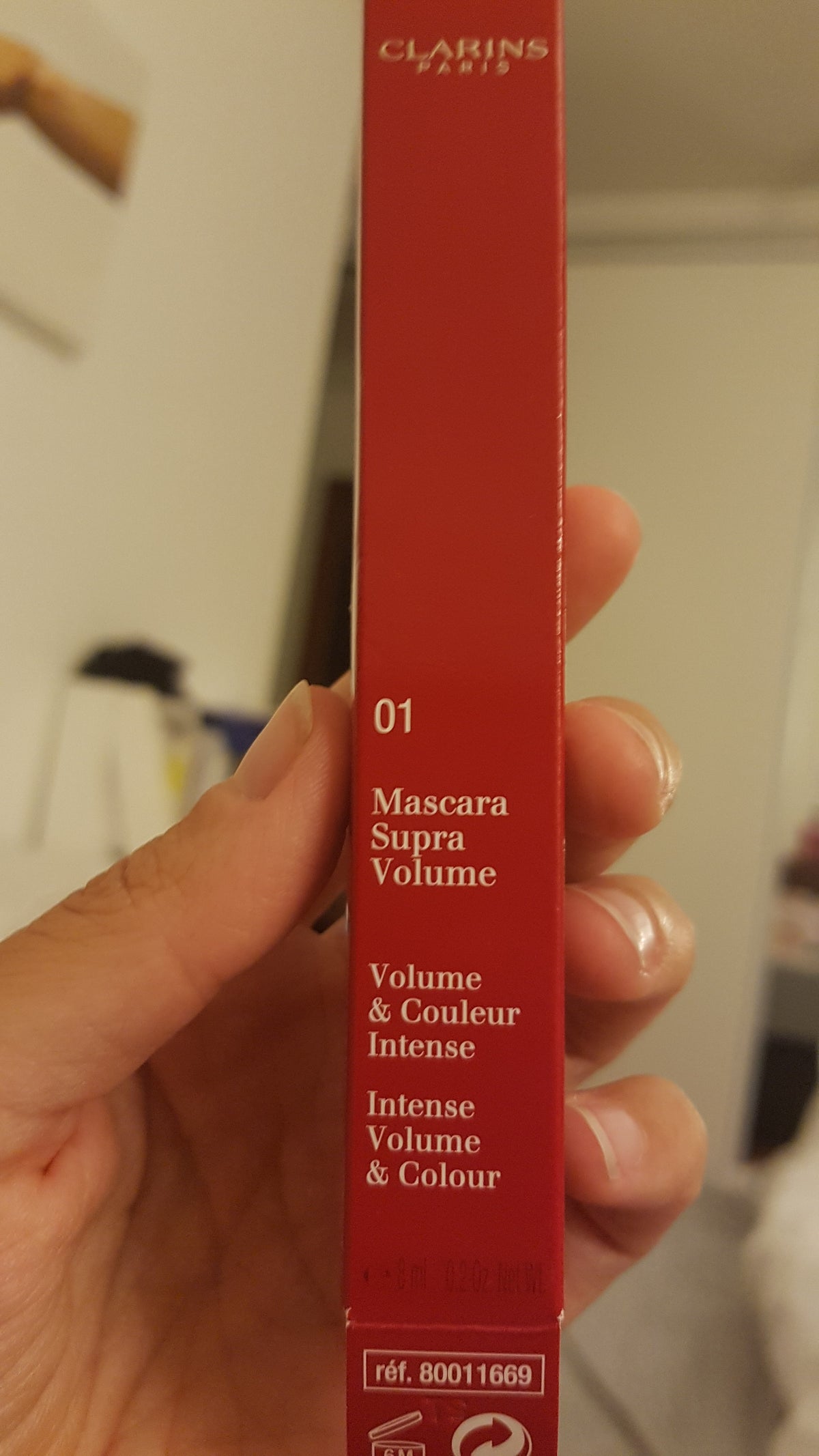 Clarins Supra Volume Mascara 01 Intense Black 8 Ml (2)