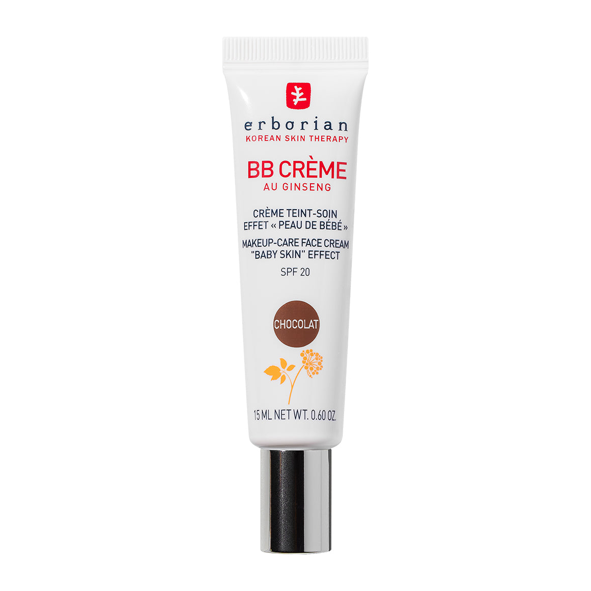 Erborian BB Cream With Ginseng 15ml Chocolate Chocolat