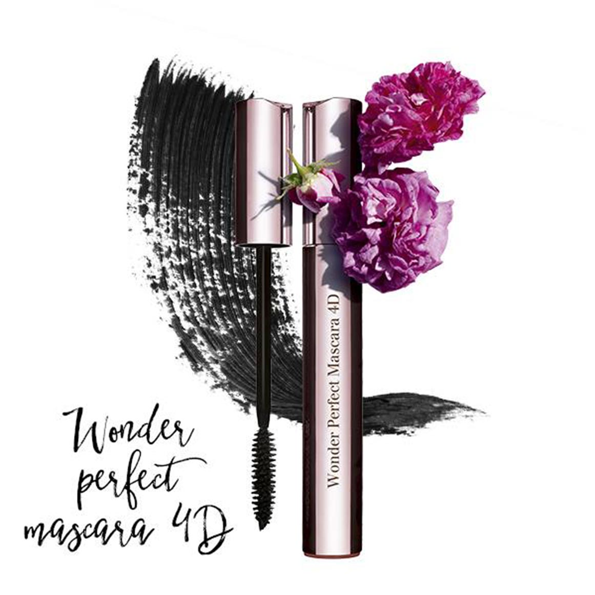Clarins Wonder Perfect Mascara 4d Waterproof 01 Black 8 Ml