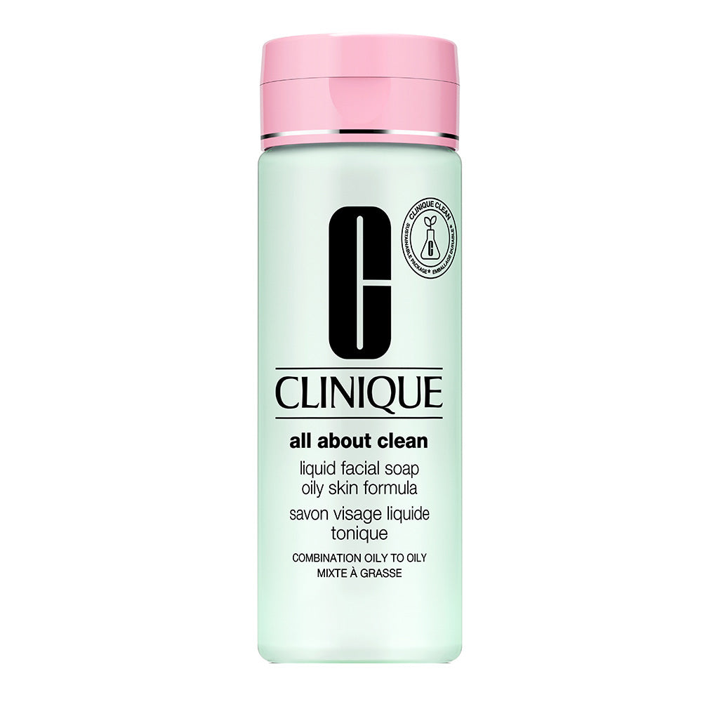 Clinique Liquid Facial Soap Oily To Combination Skin Formula 200ml