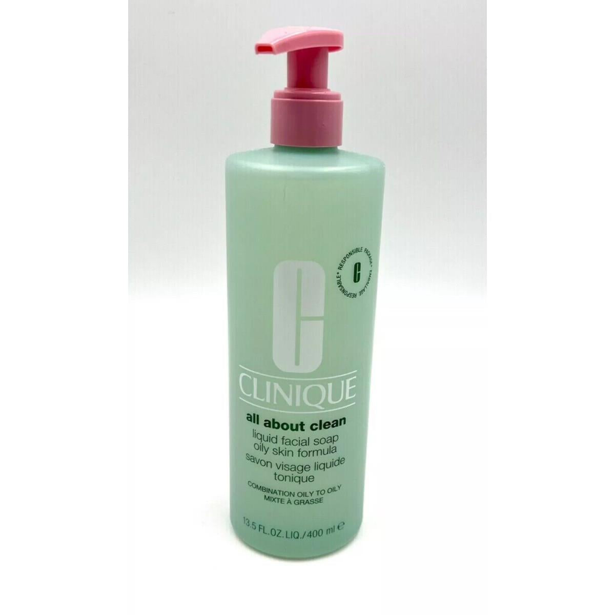 Clinique Liquid Facial Soap Oily Skin Formula 400 Ml
