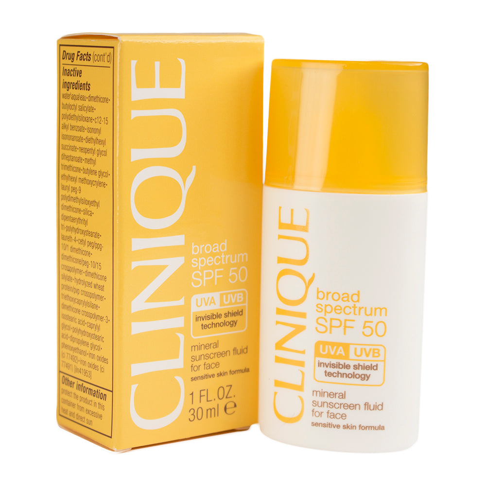 Clinique Sun Mineral Sunscreen Fluid For The Face SPF 50 30 Ml