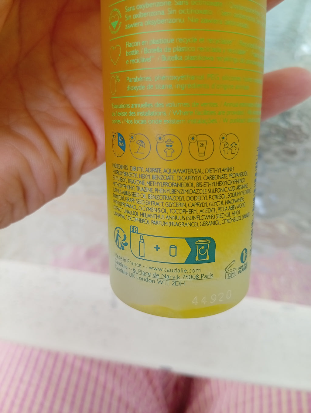 Caudalie Vinosun Protect Very High Protection Sun Water SPF50+ Zonneolie 100 Ml (3)