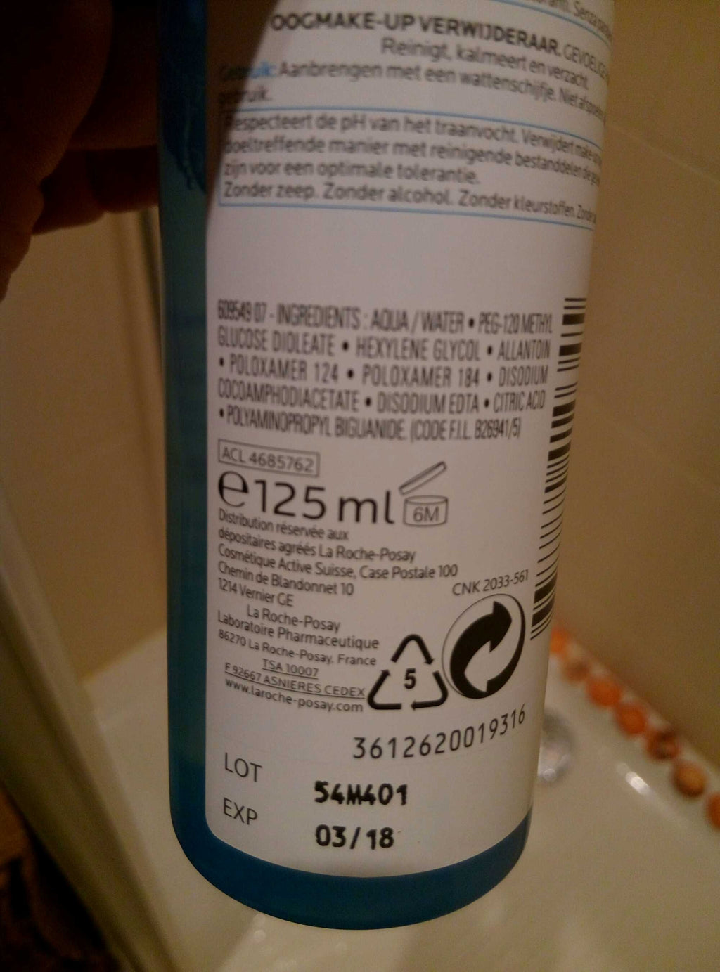 La Roche Posay Roche-Posay Eye Makeup Remover 125 Ml (3)