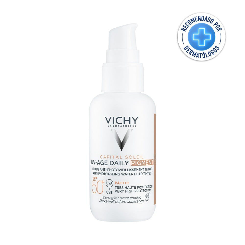 Vichy Capital Soleil Uv Age Daily Spf 50+ 40 Ml Color Tono Claro