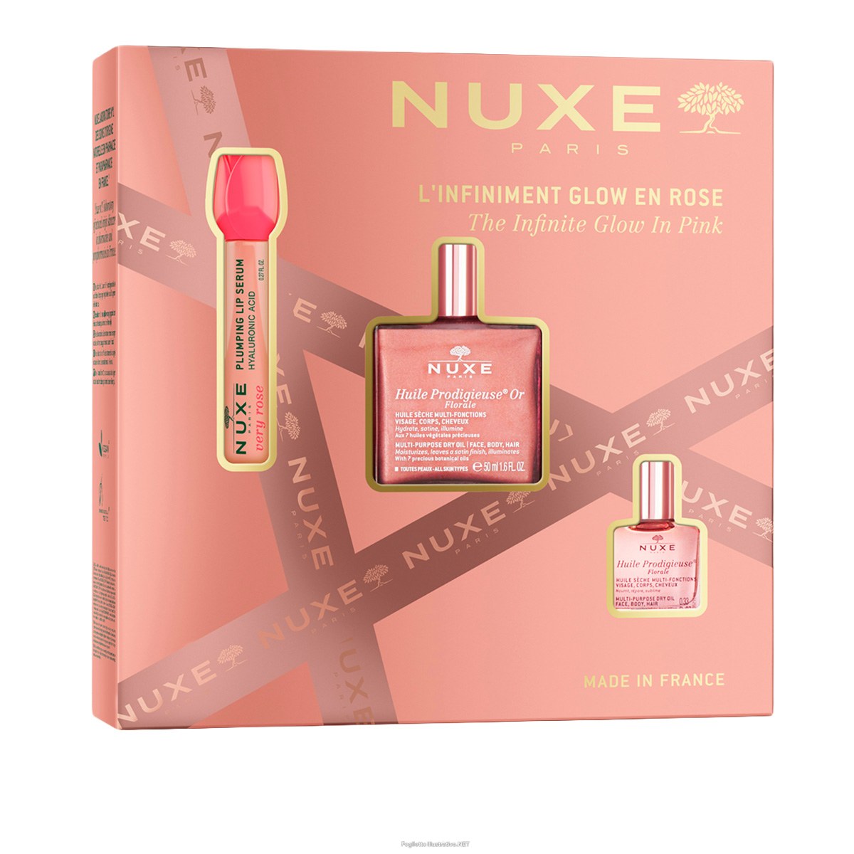 Nuxe Xmas Set The Infinite Glow In Pink