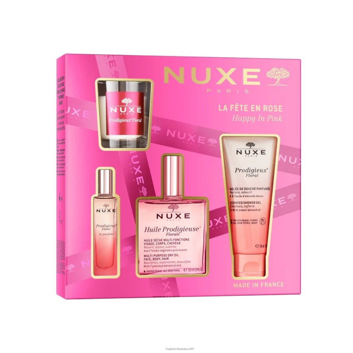 Nuxe Prodigieux Floral Coffret La Fête En Rose