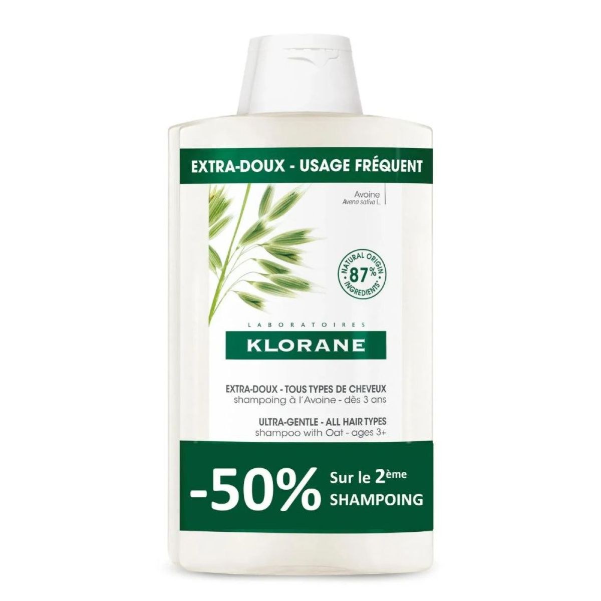 Klorane Al Mango Nourishing Shampoo For Dry Hair 200 Ml