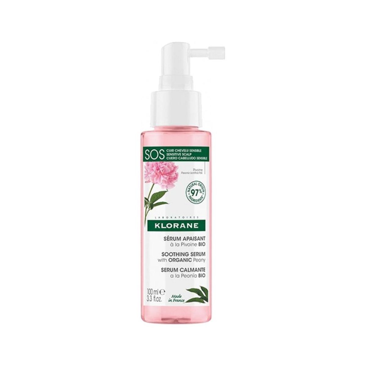 Klorane SOS Soothing Serum With Organic Peony