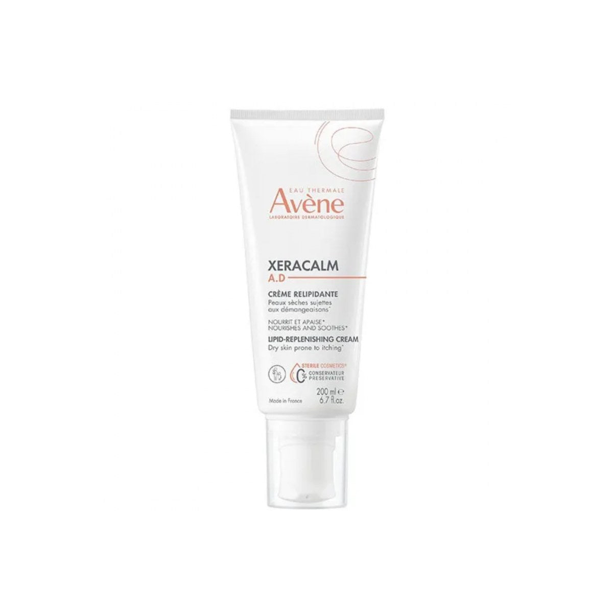 Avene Lipid-Replenishing Cream Xeracalm A.D - Avène - 200 Ml