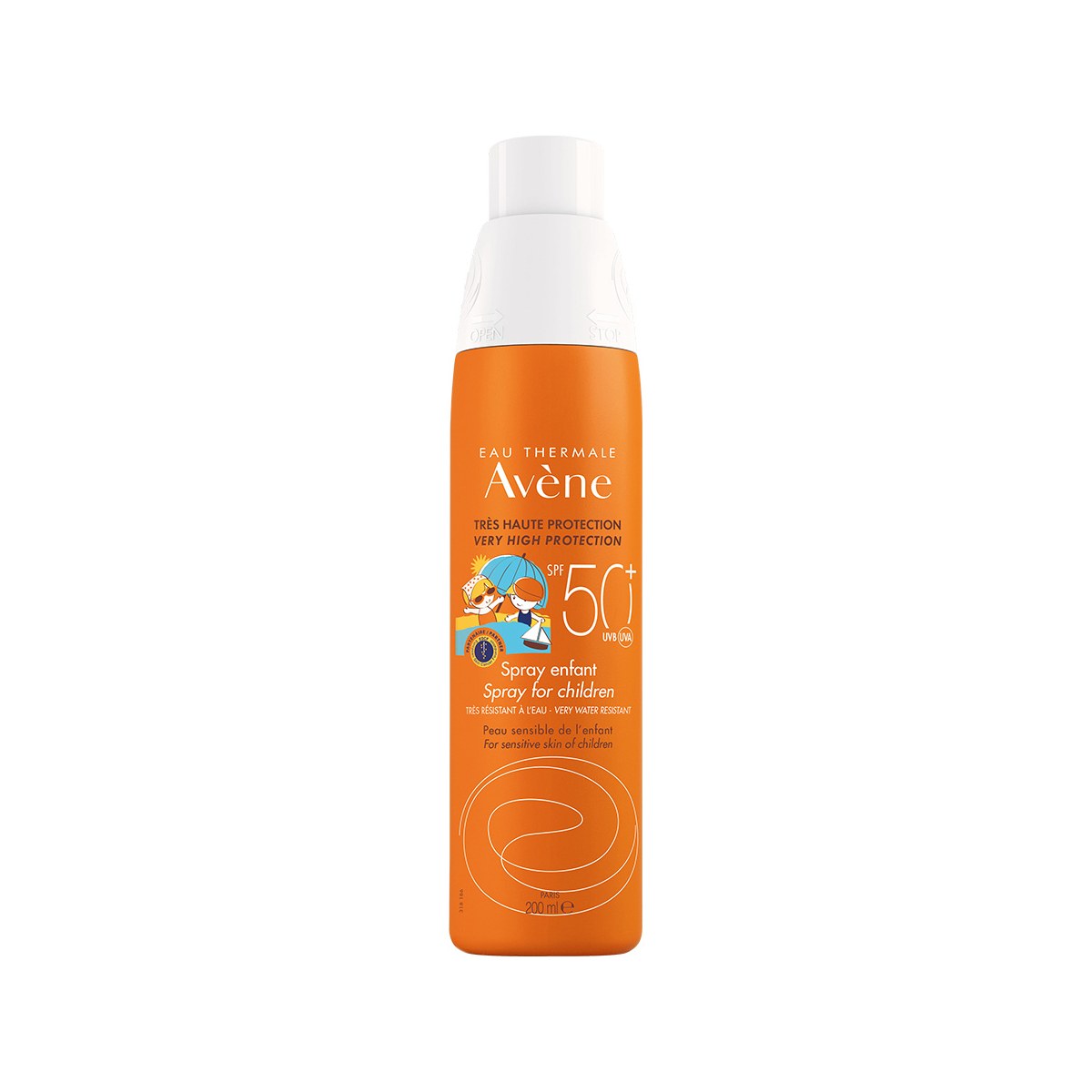Avene Kids Very High Protection Spray SPF50+ 200 Ml