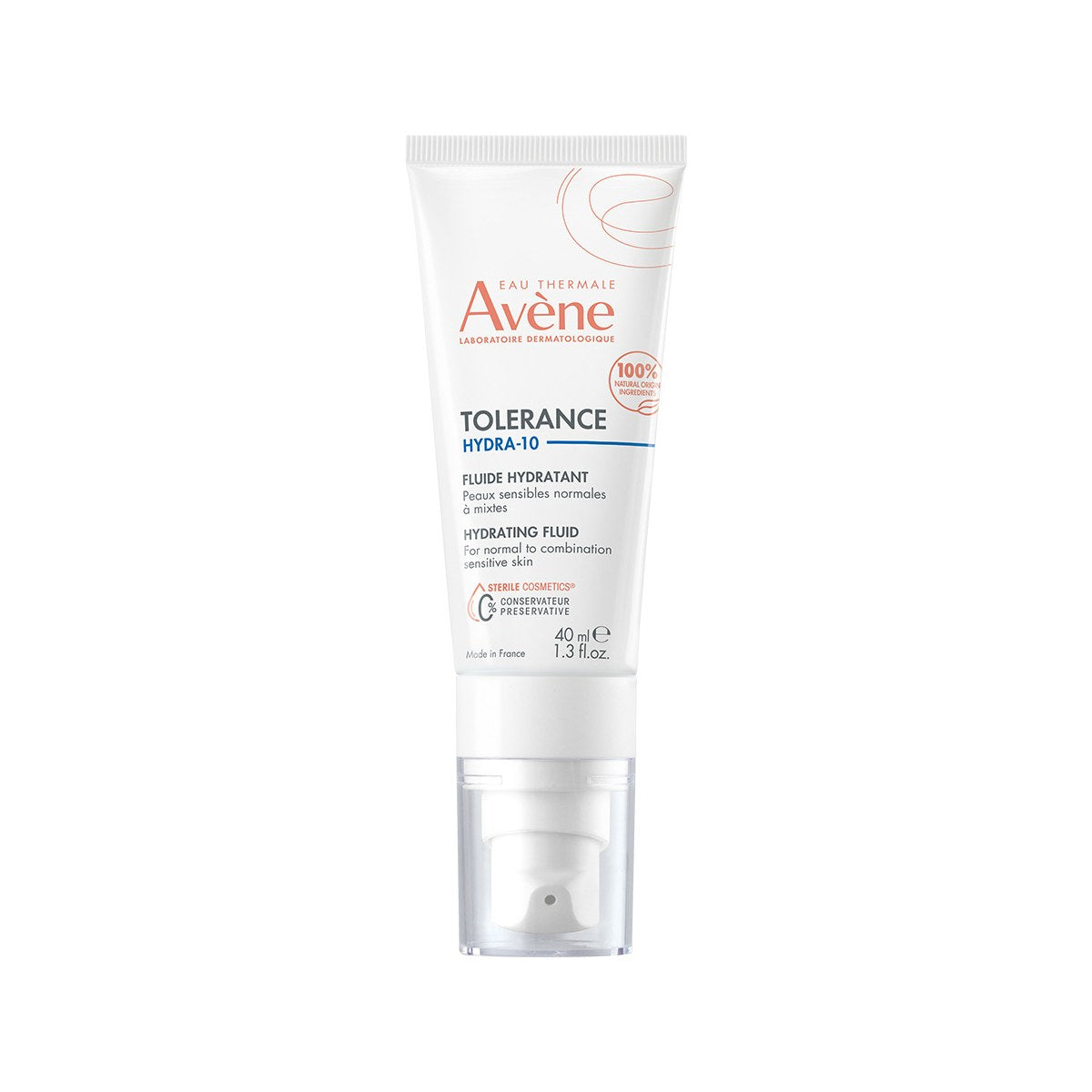 Avène Fluid Tolerance Hydra 10, 40 Ml, Avene
