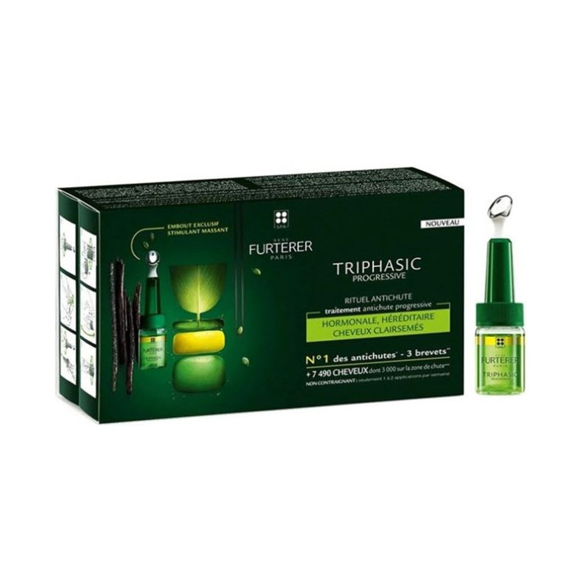René Furterer Triphasic Progressive Antichute - 8x5,5ml