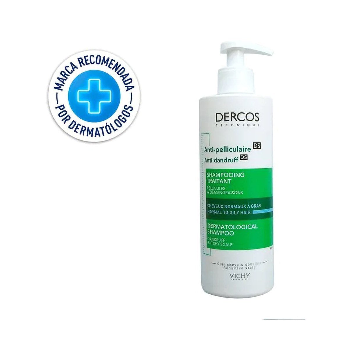 Vichy Dercos Anti-Dandruff Shampoo For Oily Hair 400 Ml