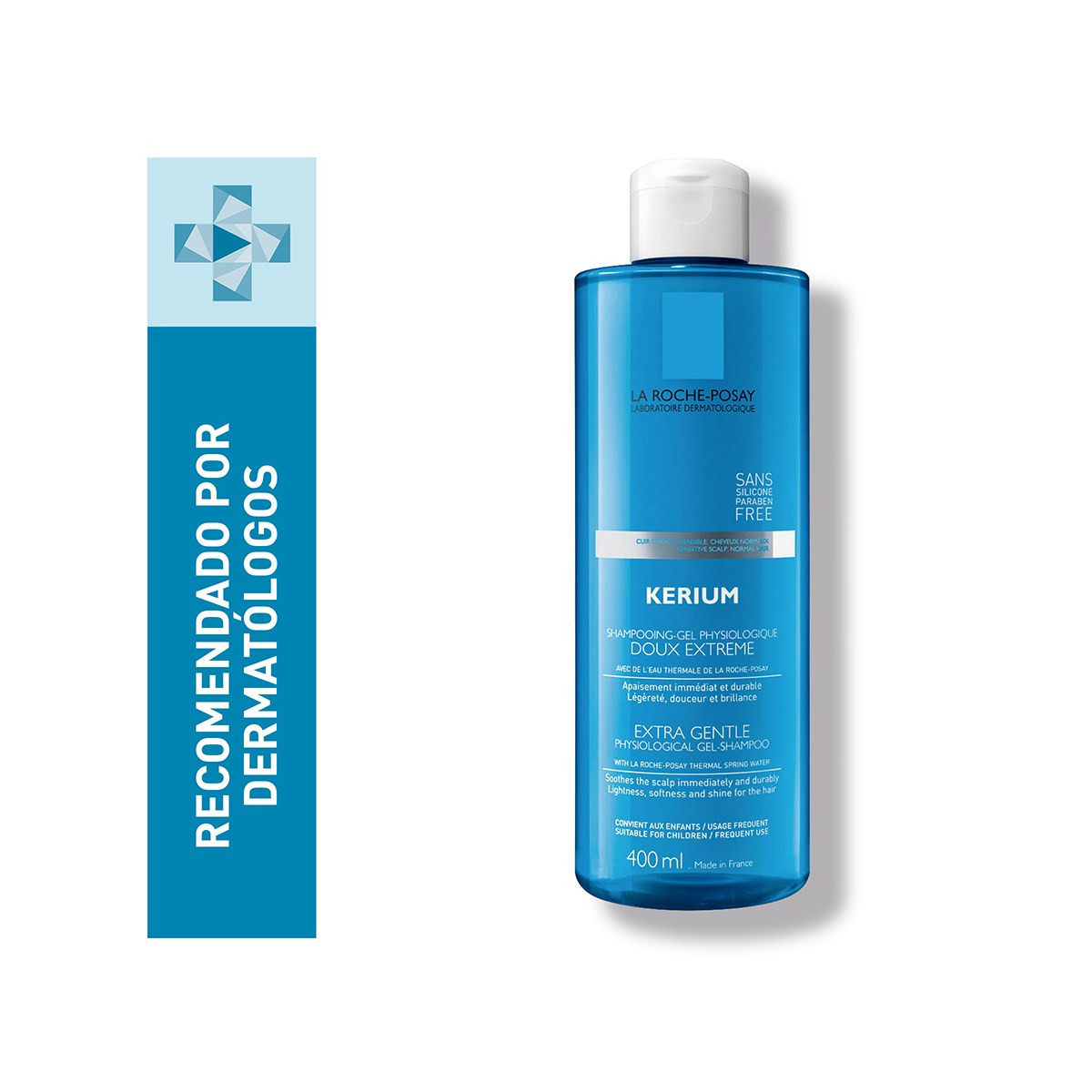La Roche-Posay Kerium Extra Gentle Gel Shampoo 400 Ml