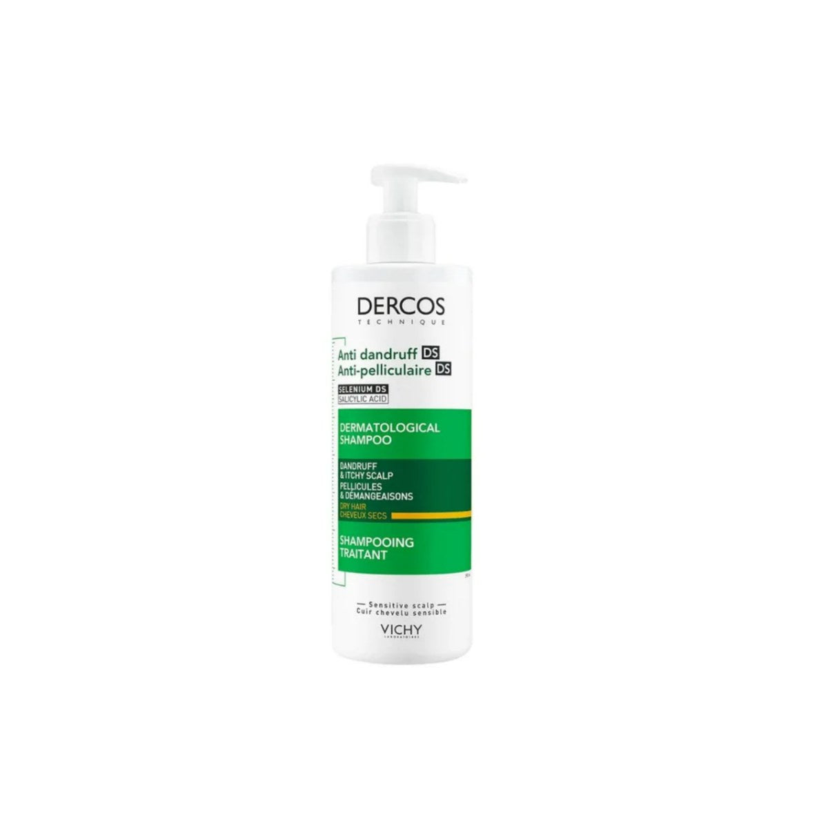 Vichy Dercos Anti Dandruff Anti-Dandruff Shampoo 390 Ml - Dry Hair