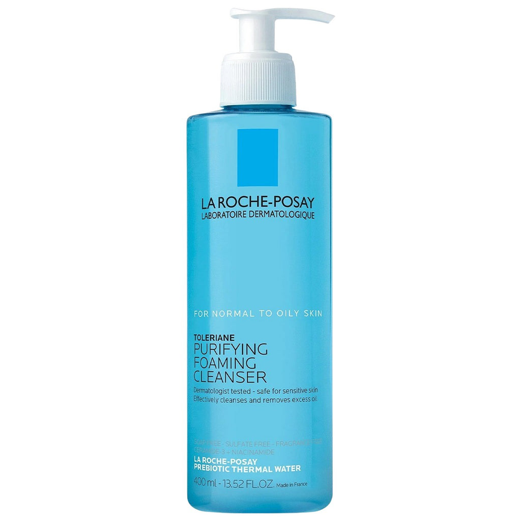 La Roche-Posay Toleriane Double Cleanser Foaming Facial Cleansing Gel For Sensitive Skin 400ml