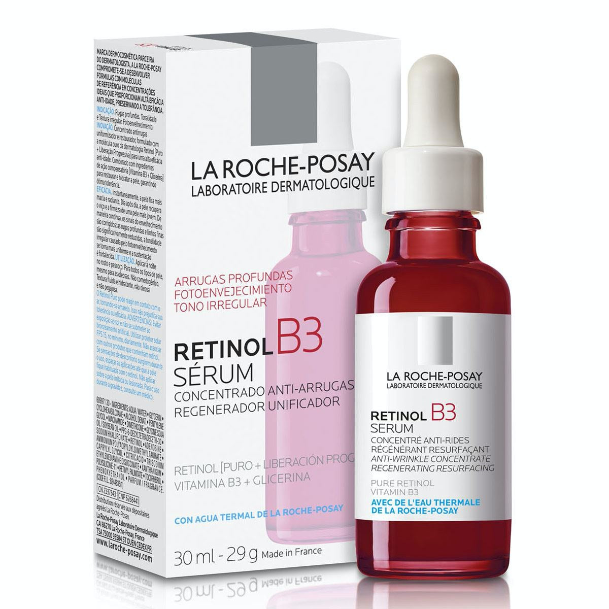 La Roche Posay Roche-Posay Retinol B3 An Anti-Ageing Serum For Sensitive Skin 30 Ml