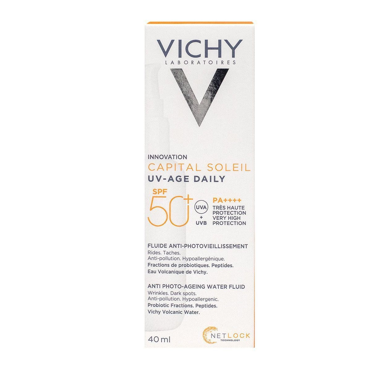 Vichy Protector Solar Capital Soleil Uv Age Daily Spf 50+ X 40 Ml