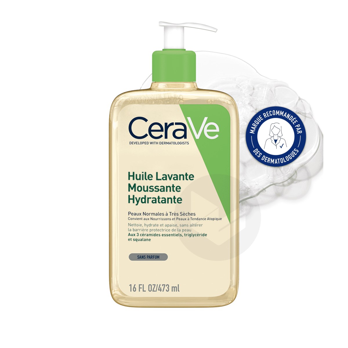 CeraVe Hydrating Foaming Oil Cleanser – 473 Ml