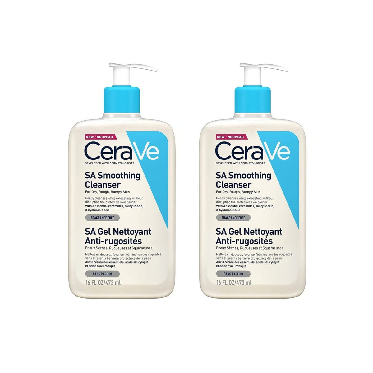 CeraVe Facial Cleansing Gel Sa Smoothing Cleanser 473 Ml