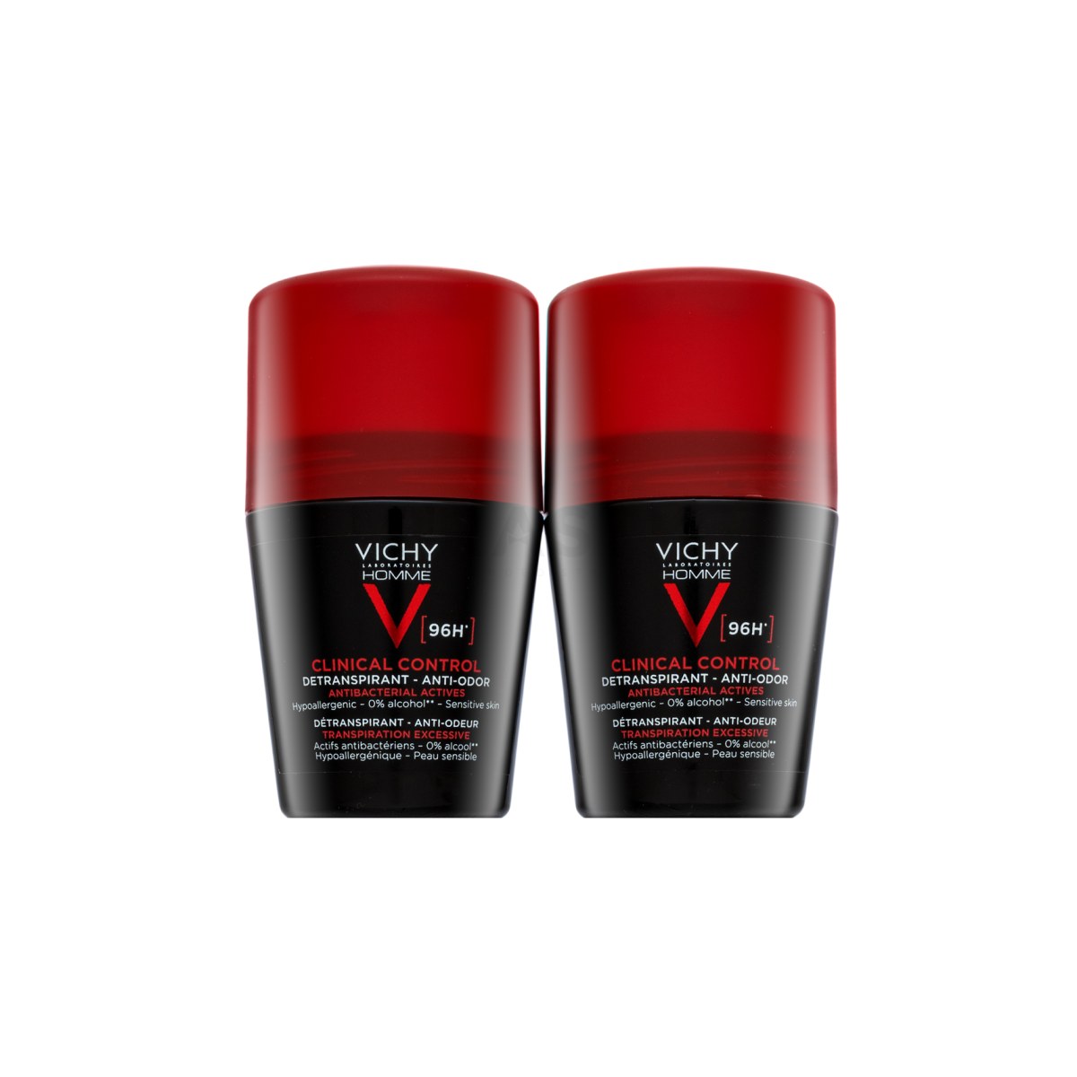 Vichy Clinical Control 96h Lot De 2x50ml