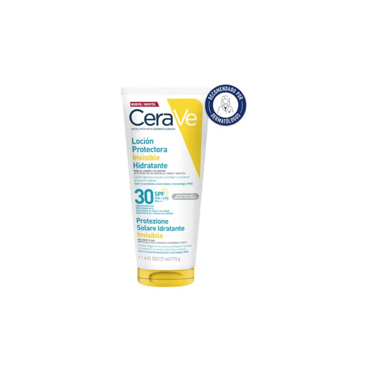 CeraVe Invisible Hydrating Sunscreen SPF 30 177 Ml