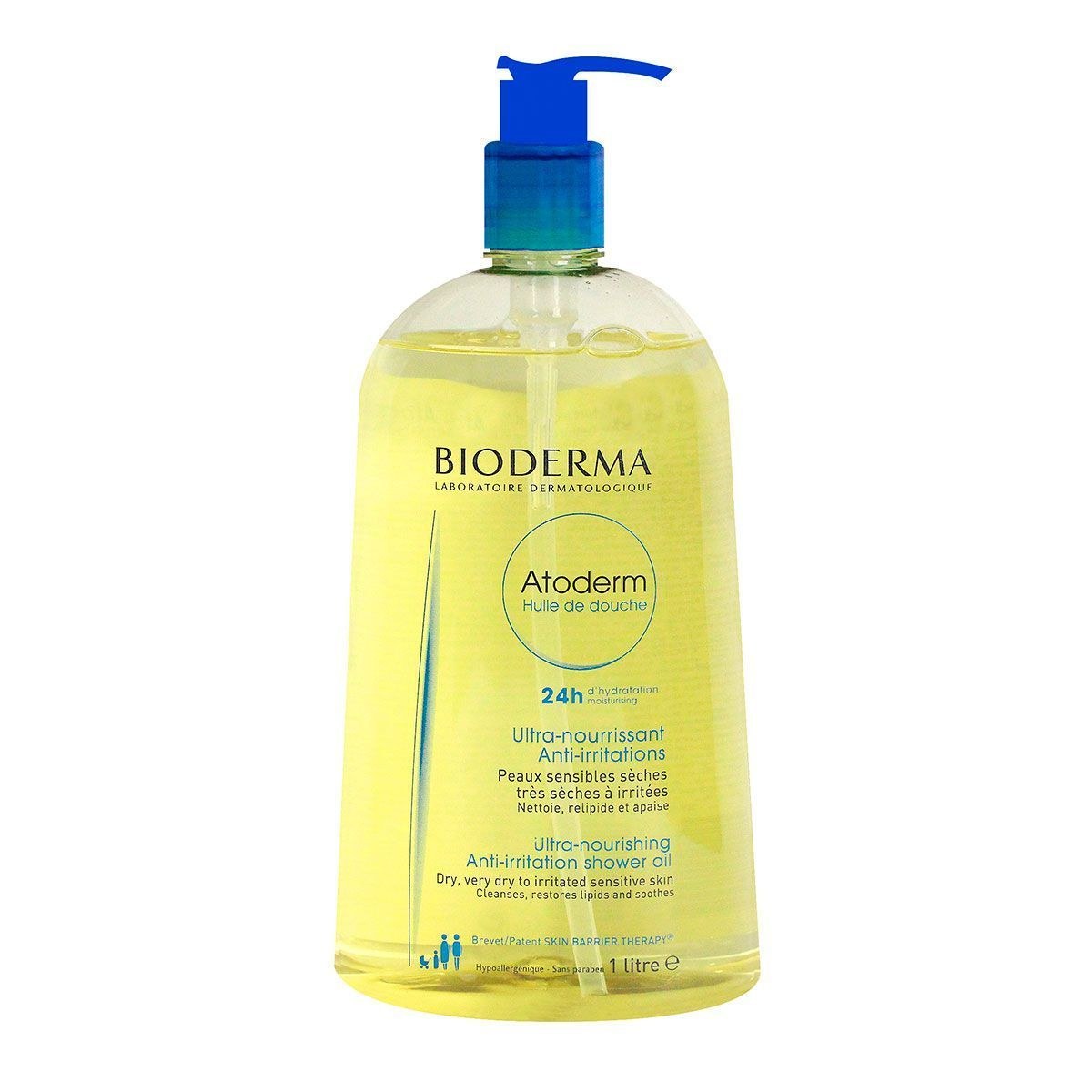 Bioderma Atoderm By Huile De Douche: Ultra-Nourishing Anti-Irritation Shower Oil 1000ml