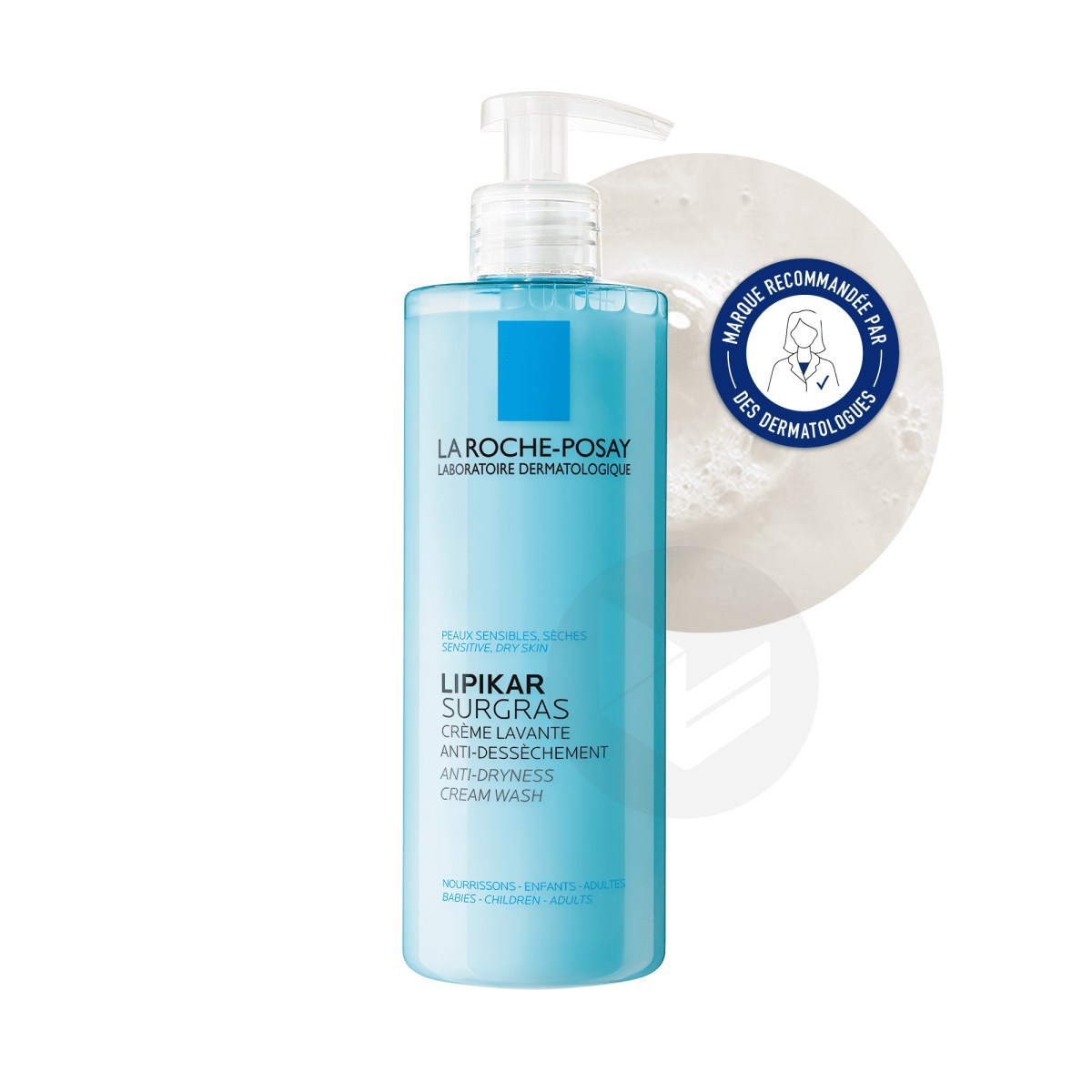 Lipikar surgras Douche-crème concentrée Anti-Dessèchement