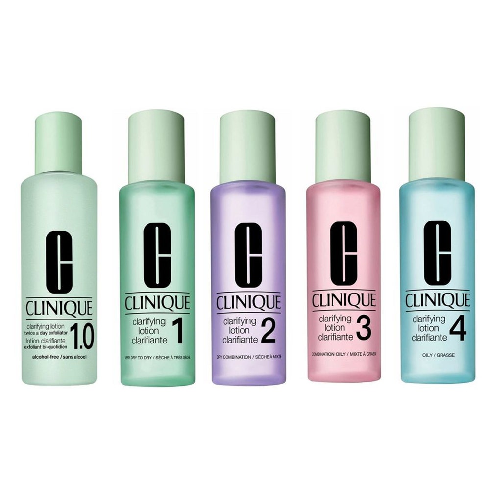 Clinique Clarifying Lotion 1.0 Twice A Day Exfoliator Dry Sensitive Skin -200ml