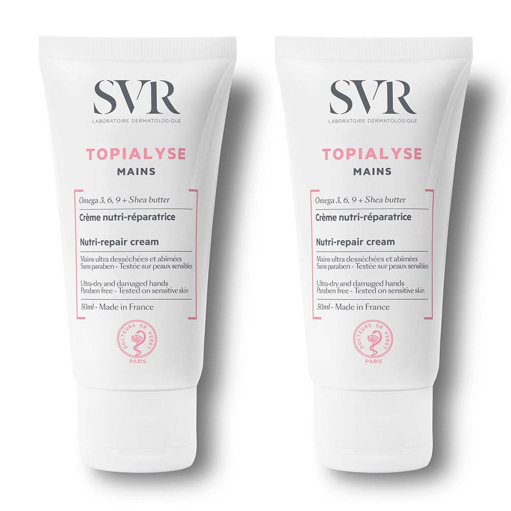 SVR Topialyse Duo Cream Mains 2x50 Ml