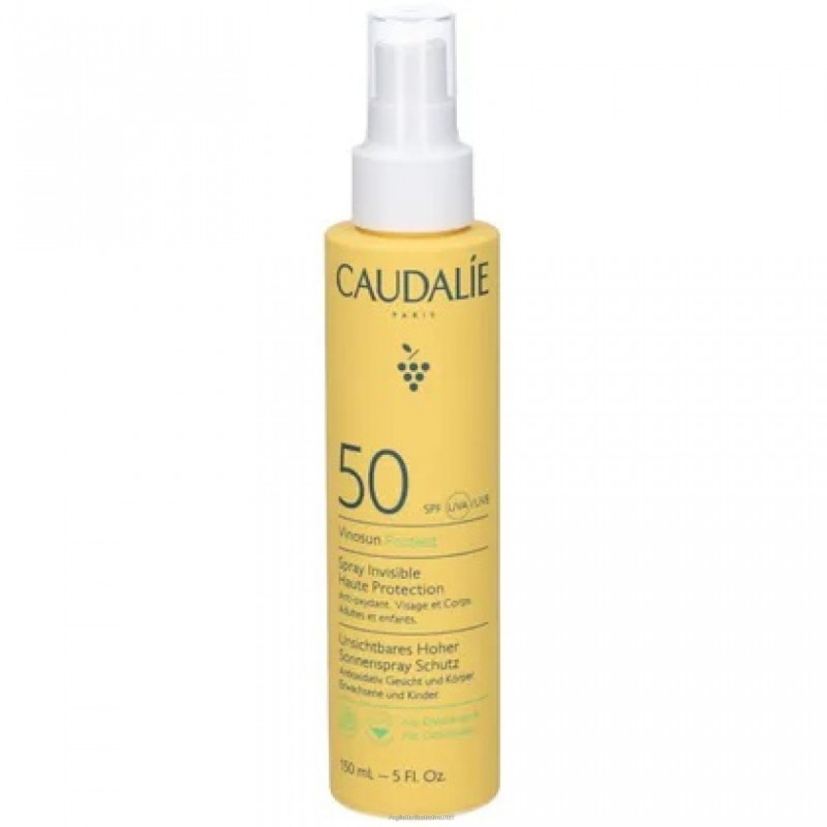 Caudalie Vinosun Protect High Protection Invisible Spray SPF 50 150 Ml
