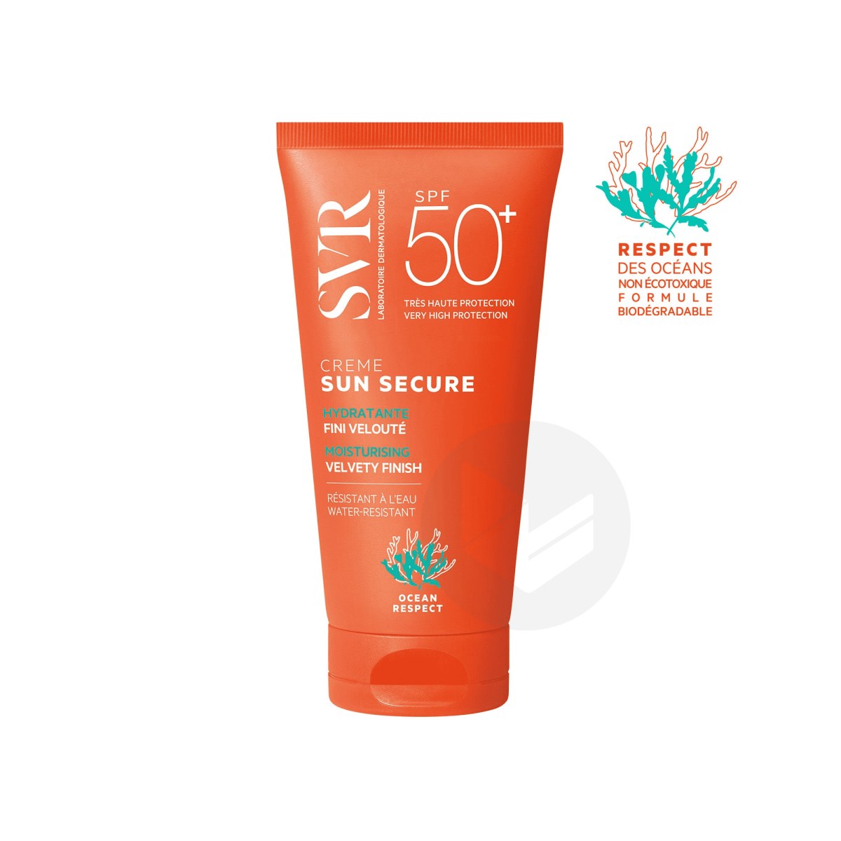 SVR Sun Secure Moisturising Cream SPF 50+ Biodegradable 50 Ml