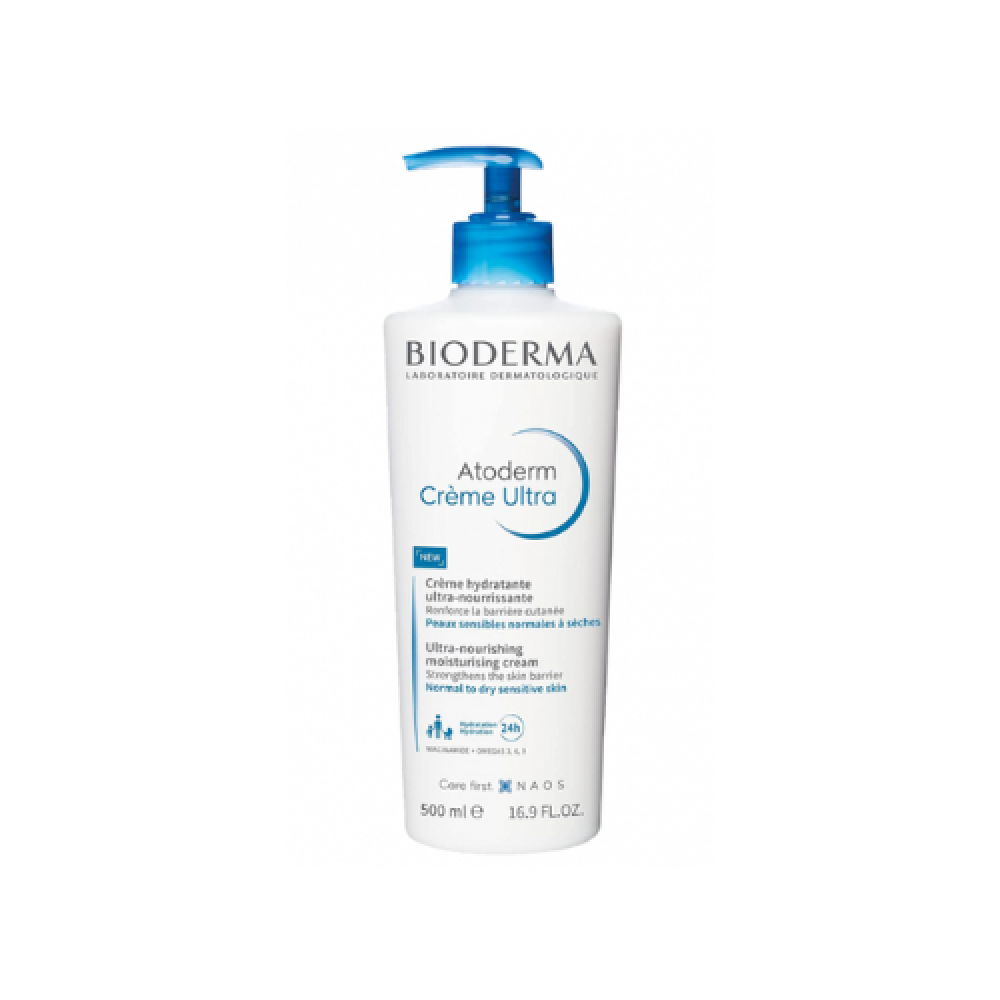 Bioderma Atoderm Cream Ultra 500 mL - Expert Daily Care For Dry Skin