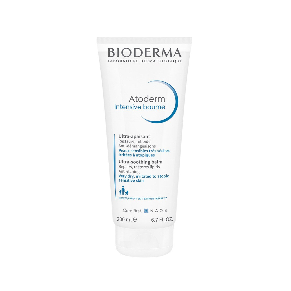 Bioderma Laboratoire Dermatologique Atoderm Intensive Ultra-Soothing Balm Very Dry Skin, Irritated To Atopic Sensitive Skin 200 Ml