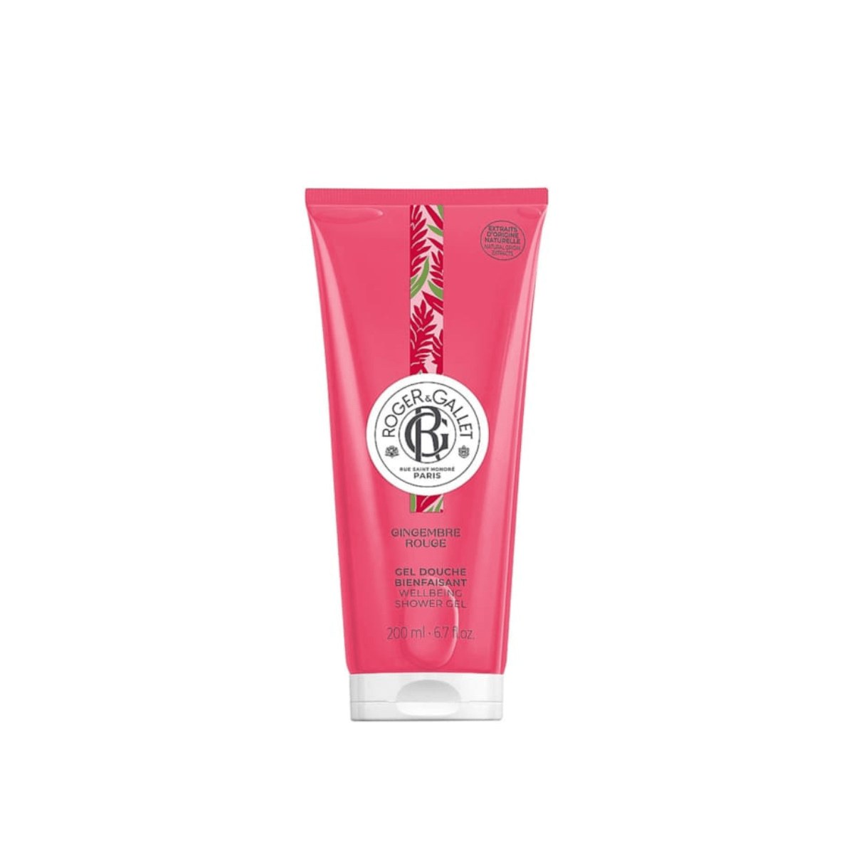 Roger&Gallet Roger &amp; Gallet Rogger Shower Gel Gingembre Rouge Wellbeing 200 Ml
