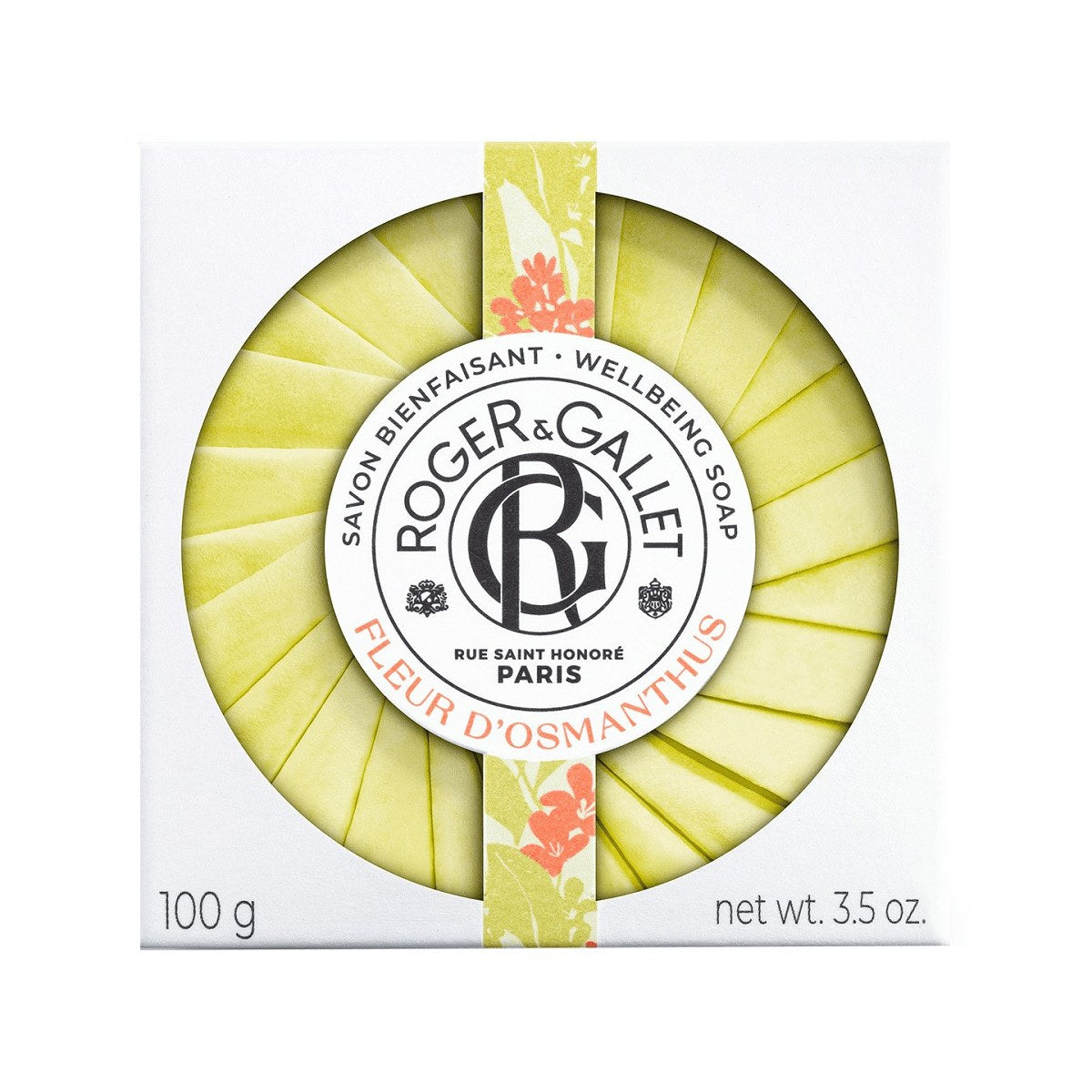 Roger&Gallet Roger &amp; Gallet Fleur D'Osmanthus Wellbeing Soap 100g