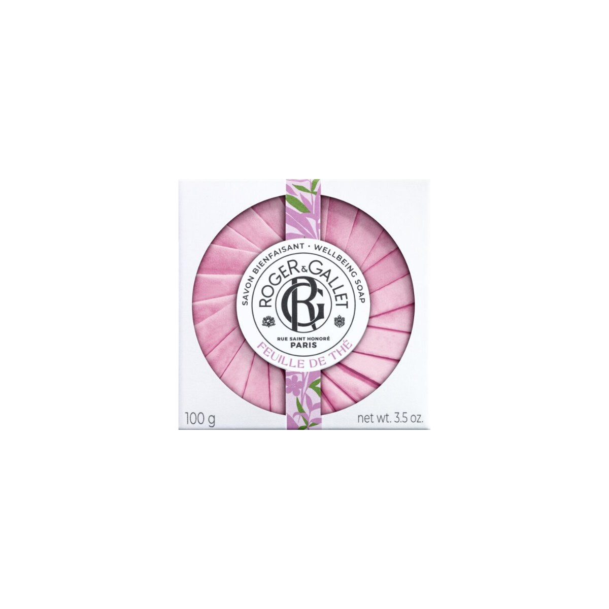 Roger&Gallet Roger &amp; Gallet Feuille De Thé Wellbeing Soap 100g