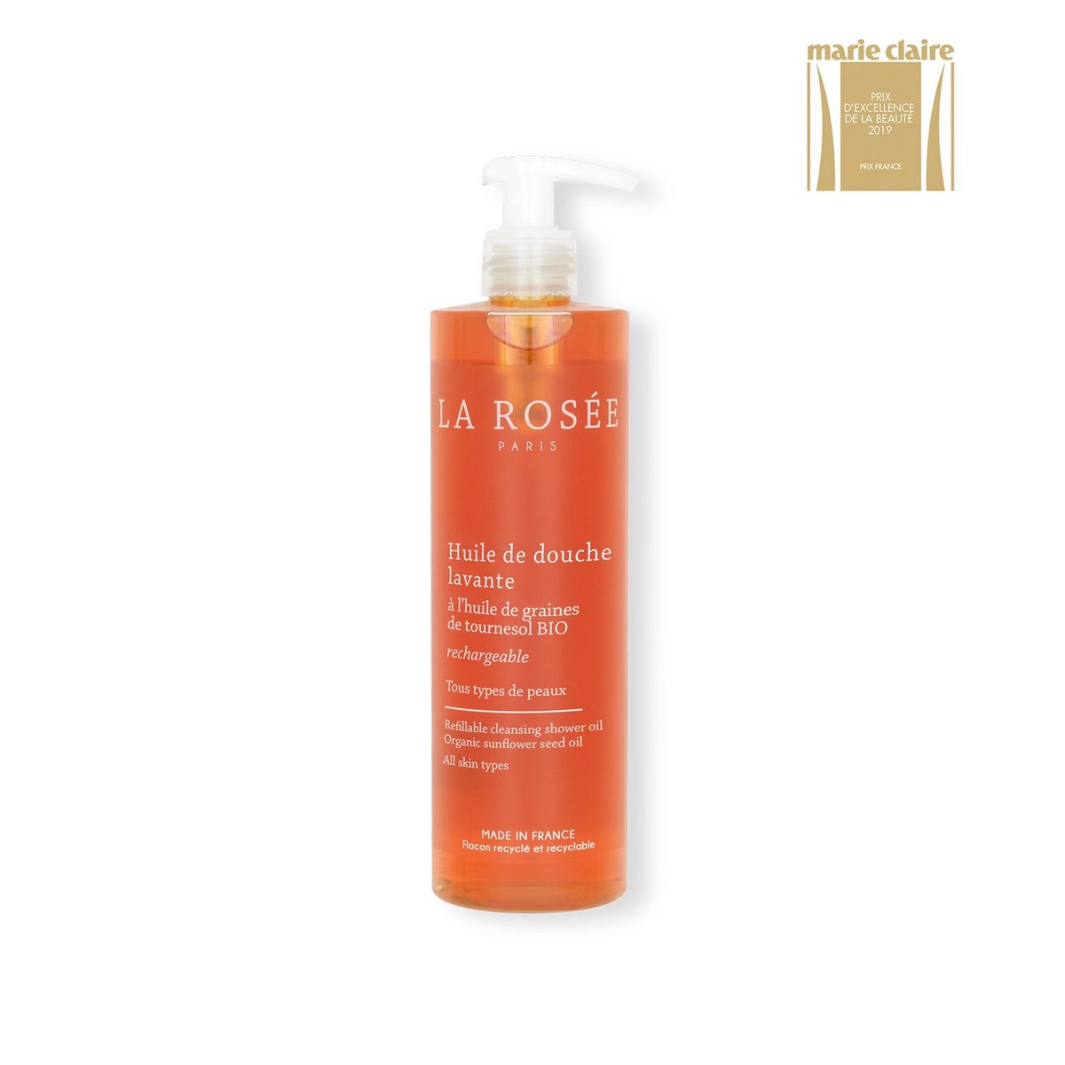 La Rosée Huile De Douche Lavante - 400 Ml